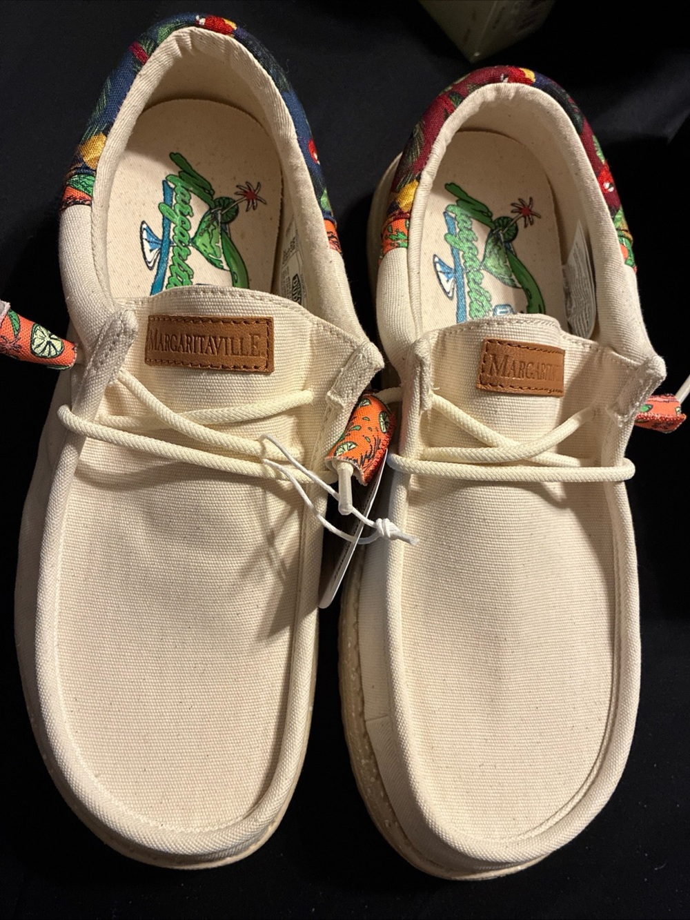 Hey dudes Wally funk margaritaville slip on size men 8